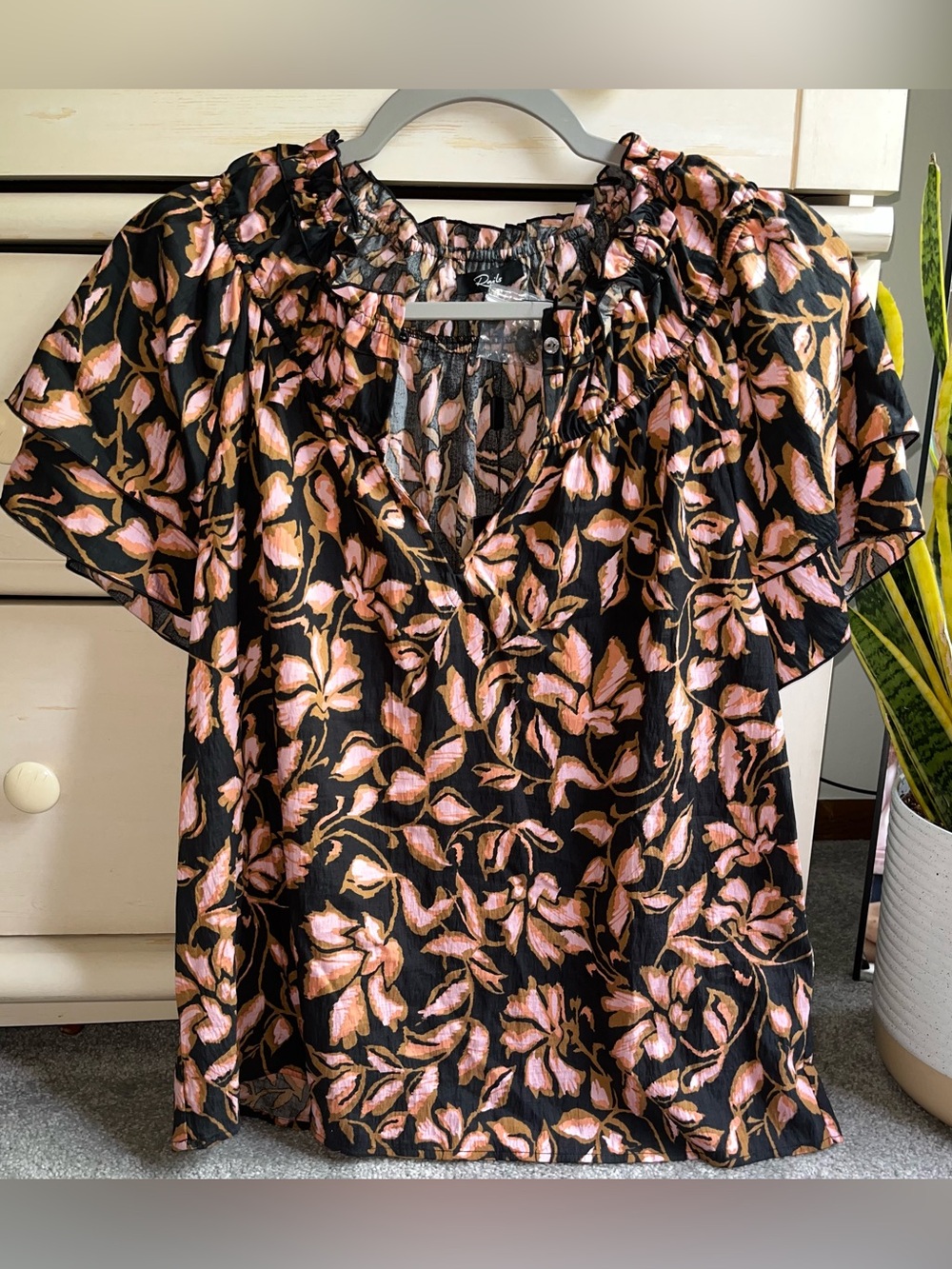 NWT Rails Kamila Top in Jasmine Floral Print Size Large - Picture 4 of 8